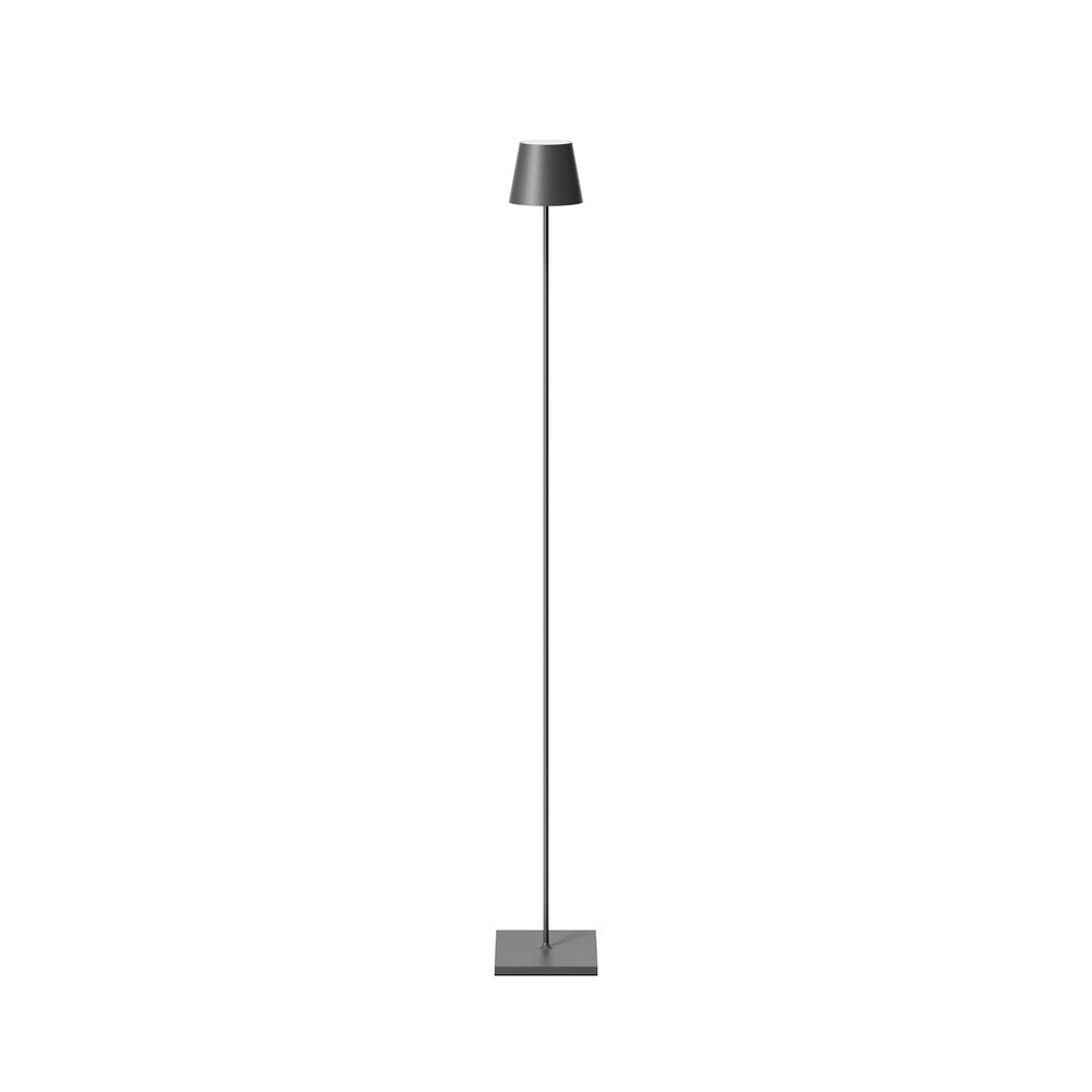 Nuindie Akku-Stehleuchte USB-C 1200mm graphitgrau graphitgrau