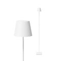 Akku-Stehleuchte Nuindie USB-C 1200mm schneeweiß schneeweiß