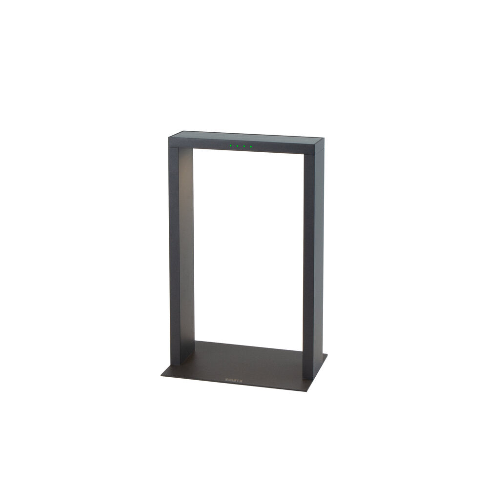 Klewe Axis Mini Akku-Solarleuchte 400mm anthrazit