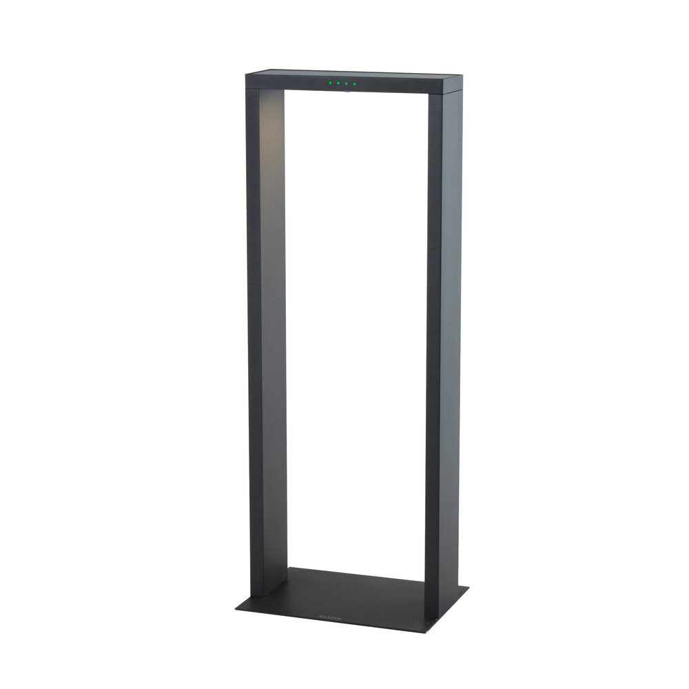 Klewe Axis Maxi Akku-Solarleuchte 650mm anthrazit