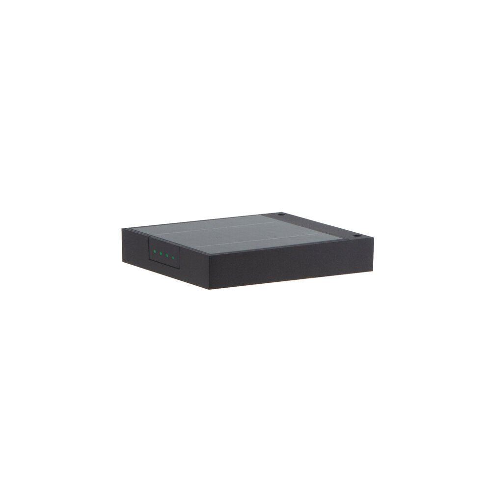 Klewe Ala Wall Akku-Solarleuchte 30mm anthrazit