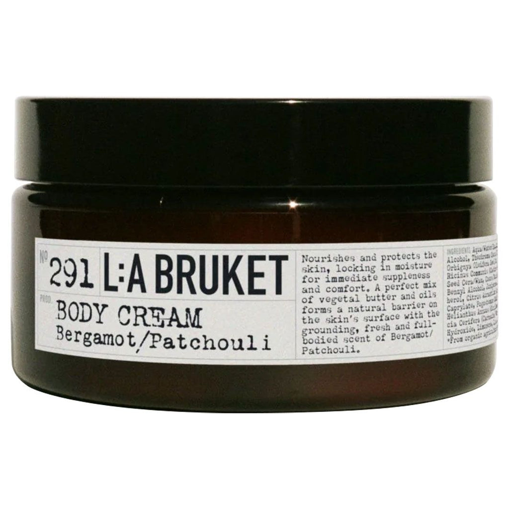 No. 291 Body Cream Bergamot/Patchouli 200g Cosmos Natural certified
