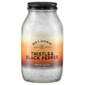 Men`s Grooming Thistle & Black Pepper Bath Salts transparent