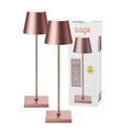 Doppelpack Nuindie Tischleuchte 2x Nuindie USB-C 380mm rosegold rosegold