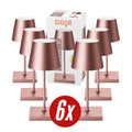 Gastropack Nuindie mini Tischleuchte 6x Nuindie USB-C 250mm rosegold rosegold