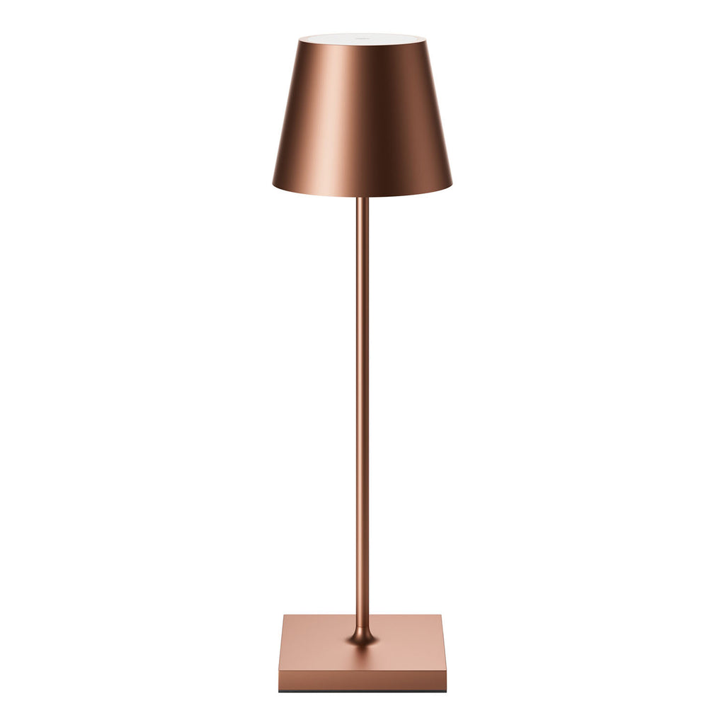 Gastropack Nuindie Tischleuchte 6x Nuindie USB-C 380mm bronzefarben bronzefarben