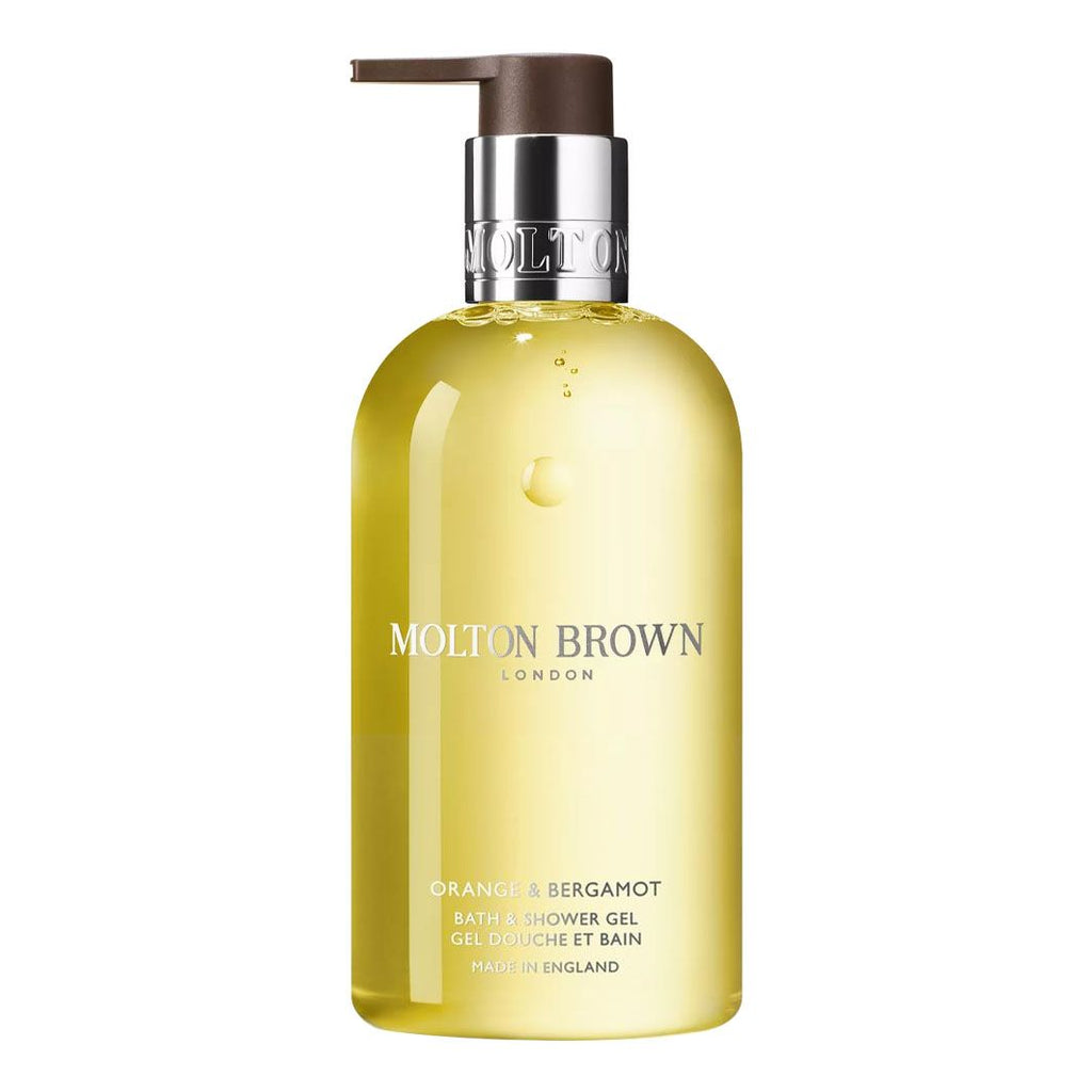 Orange & Bergamot Bade- und Duschgel 500ml gelb