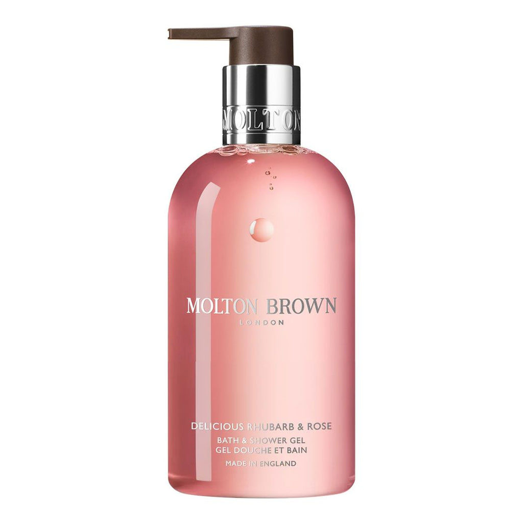 Delicious Rhubarb & Rose Bade- und Duschgel 500ml rosa