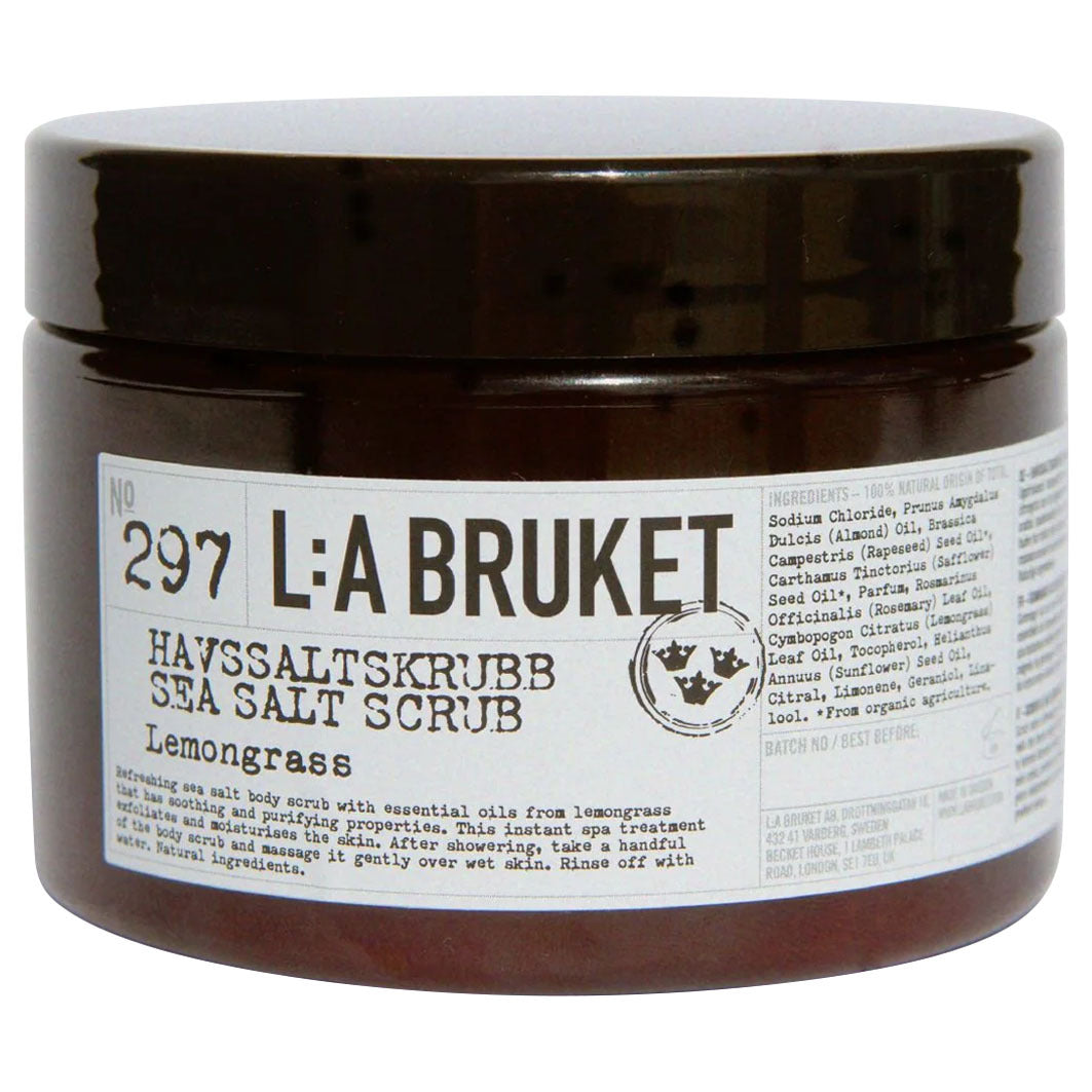 No. 297 Sea Salt Scrub Lemongrass 420 g