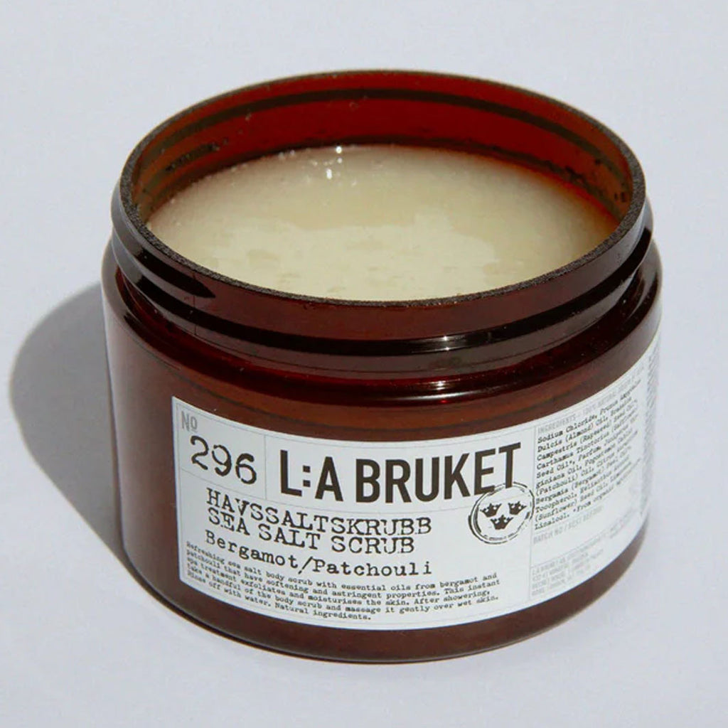 No. 296 Sea Salt Scrub Bergamot/Patchouli 420 g