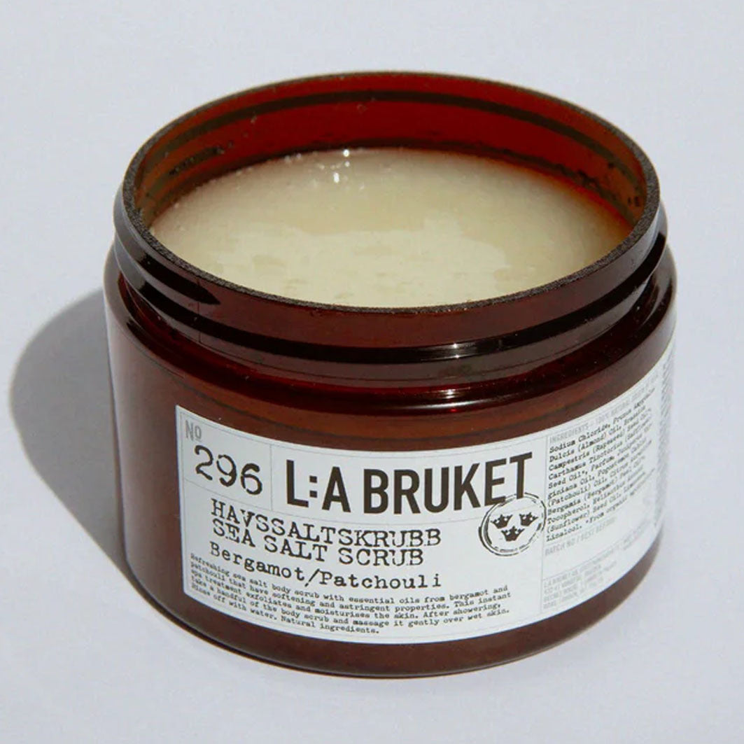 No. 296 Sea Salt Scrub Bergamot/Patchouli 420 g