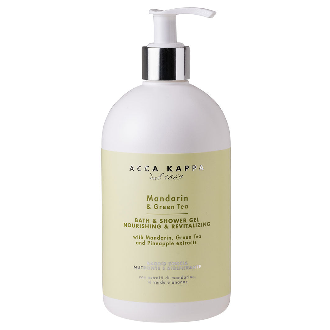 MANDARIN & GREEN TEA - BATH & SHOWER GEL 500ML