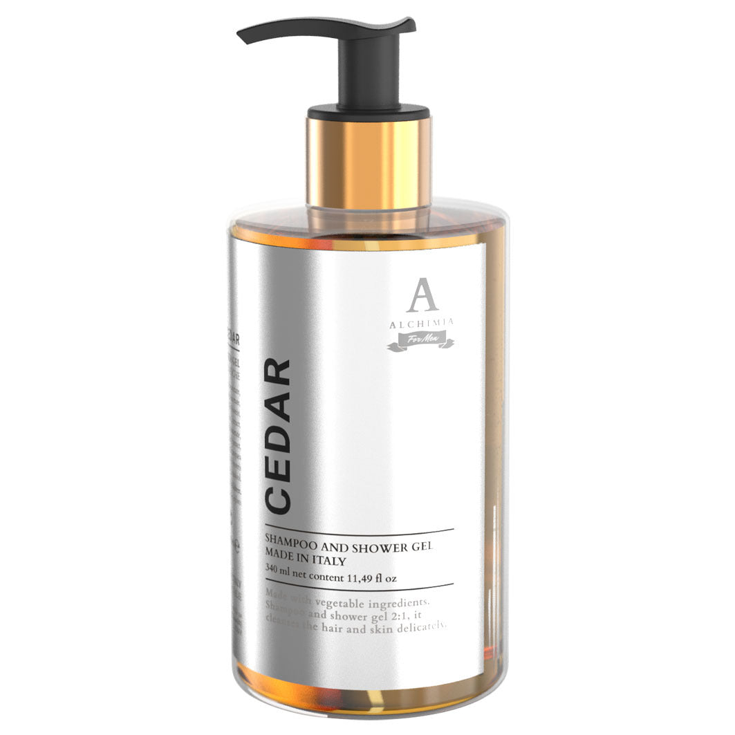 Zeder Duschgel für Haut & Haar für den Mann 350ml