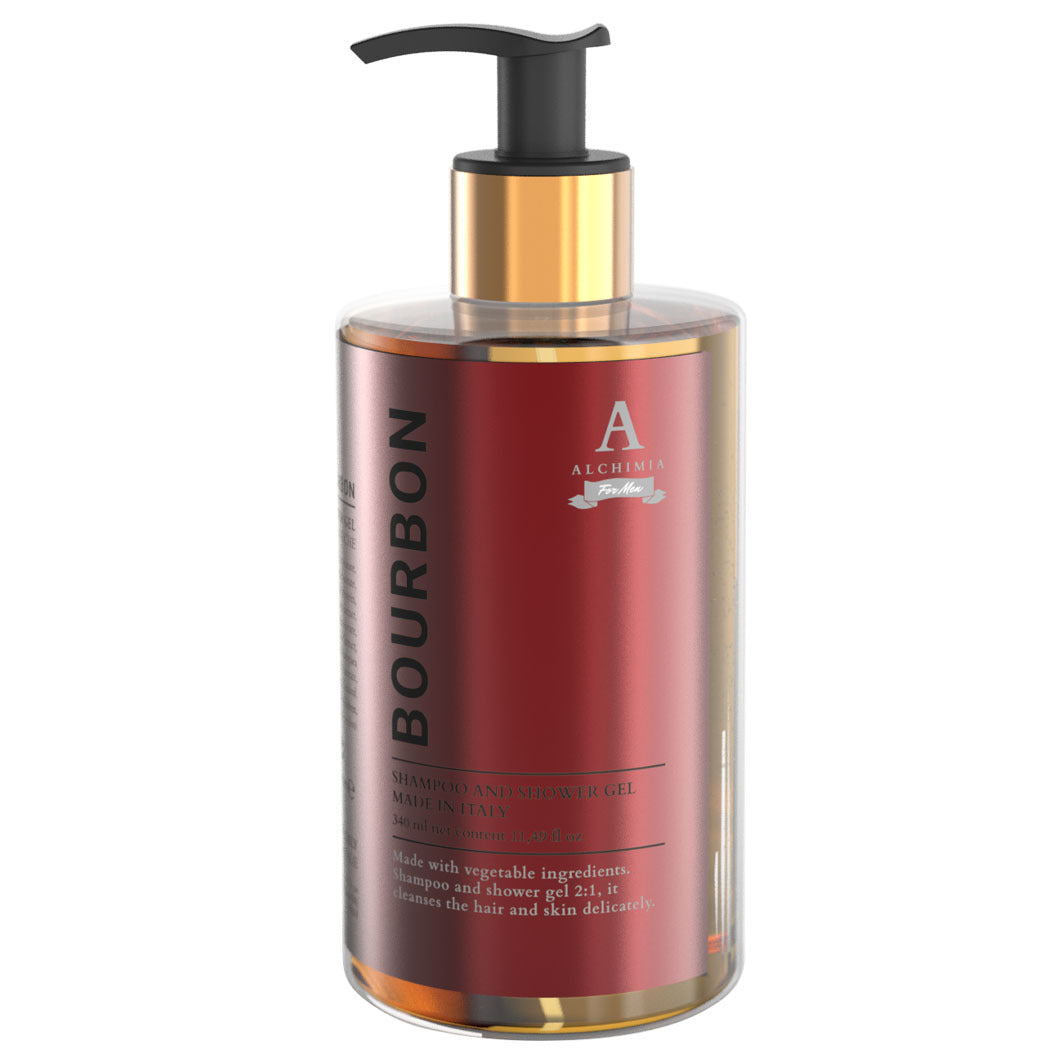 Bourbon Duschgel für Haut & Haar für den Mann 350ml