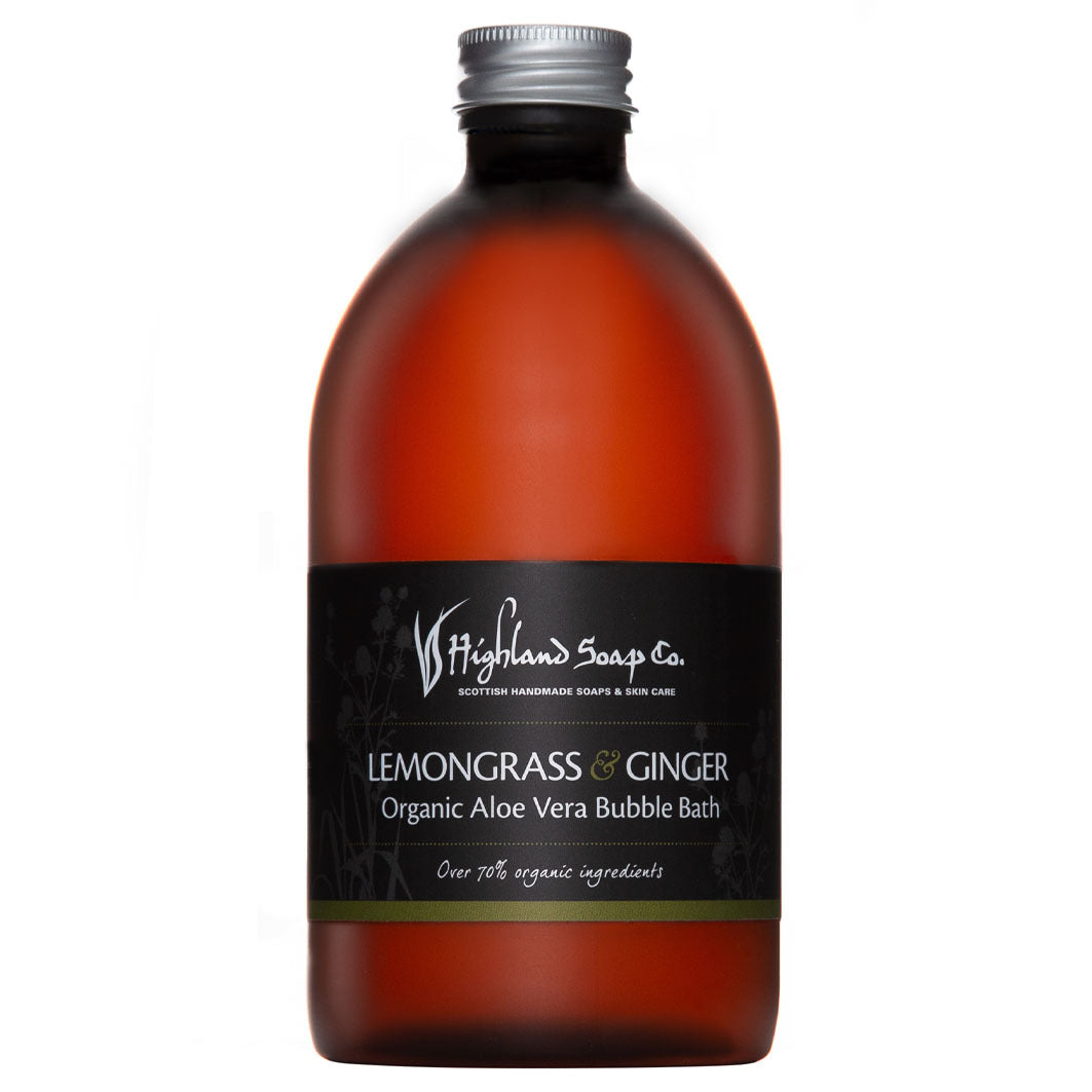 Organic Bubble Bath Lemongrass & Ginger 500ml