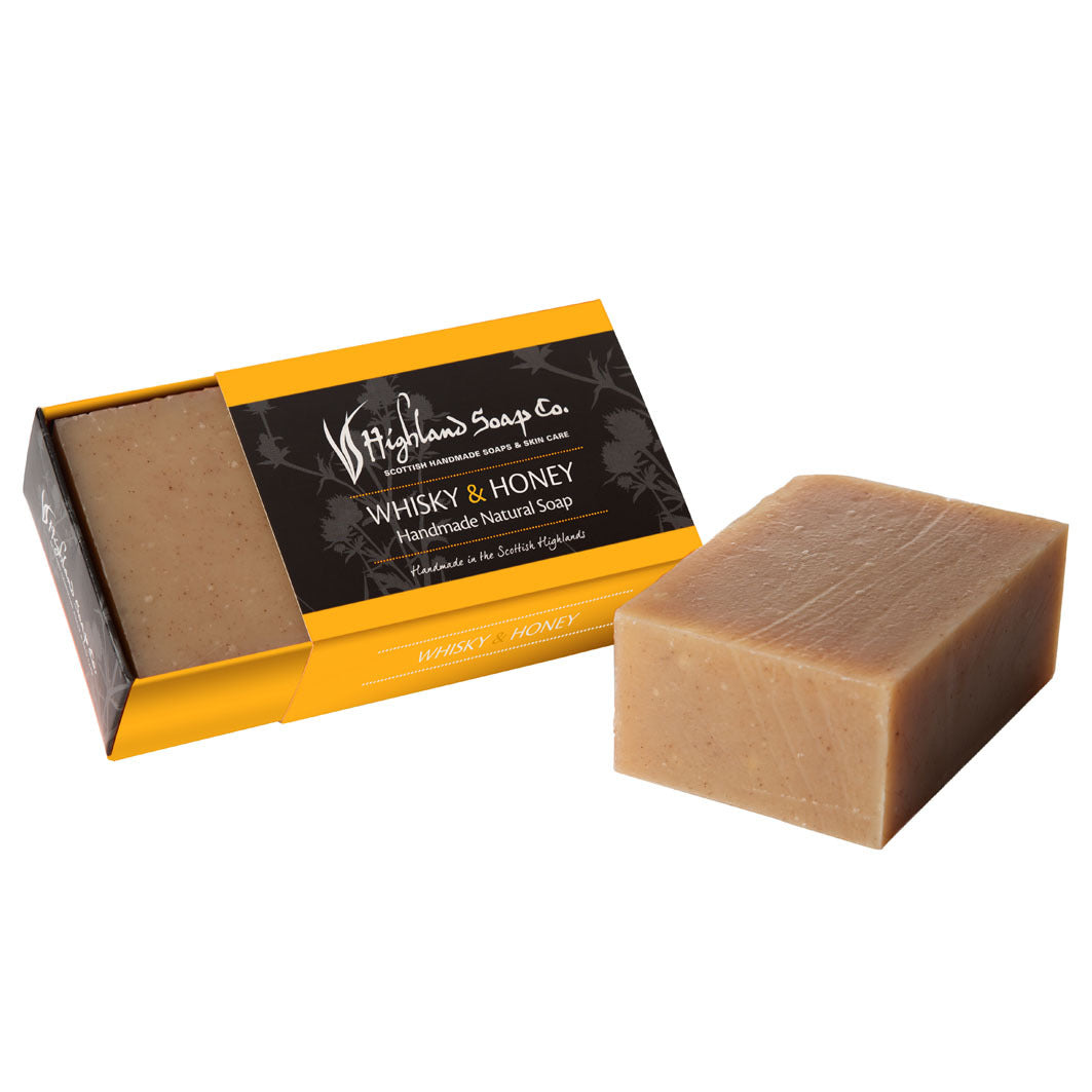Naturseife Whisky & Honey Handmade 190gr.