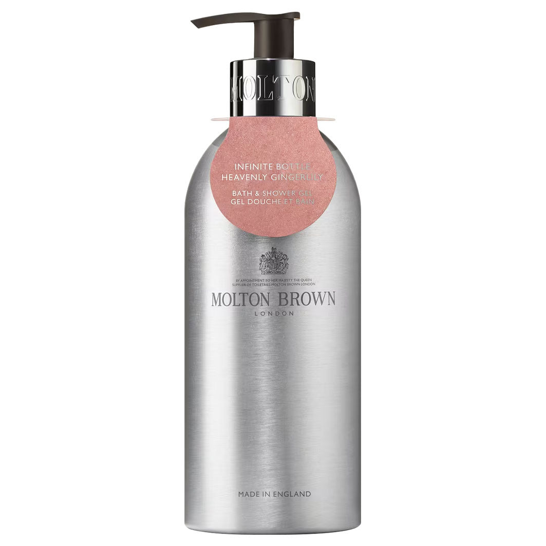 Heavenly Gingerlily Bath & Shower Gel Infinite Bottle 400 ml
