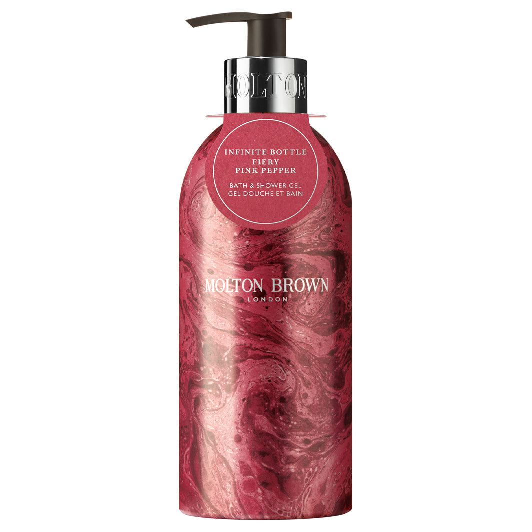 Limited Edition Fiery Pink Pepper Bath & Shower Gel Infinite Bottle 400 ml