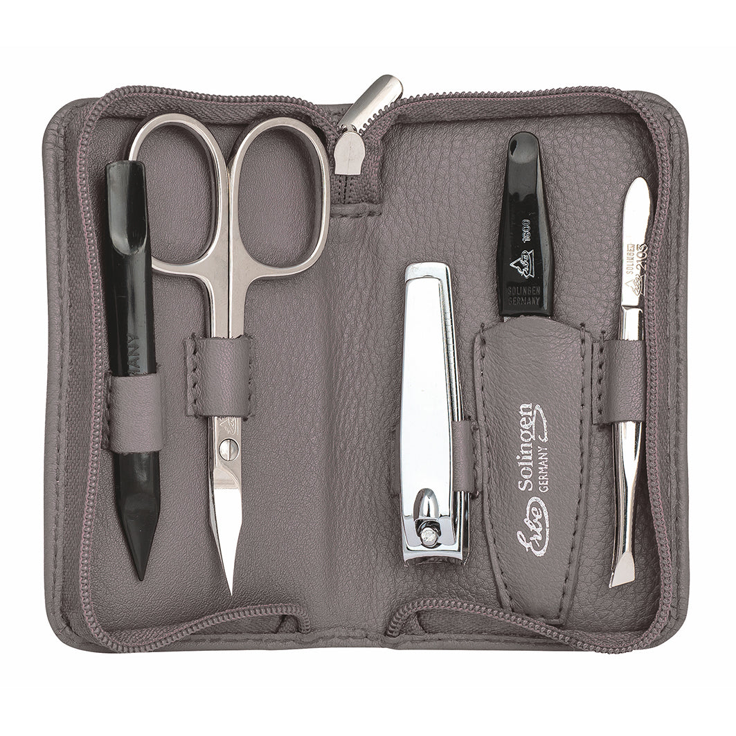 Manicure Etui Rv Grau, 5-Tlg