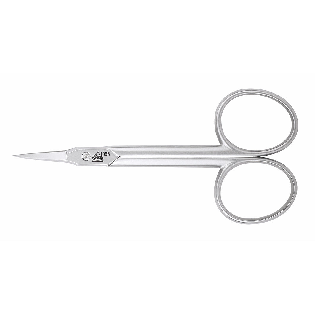 Hautschere Turmspitze "Premium" 9cm Inox, Geschlossener Halm