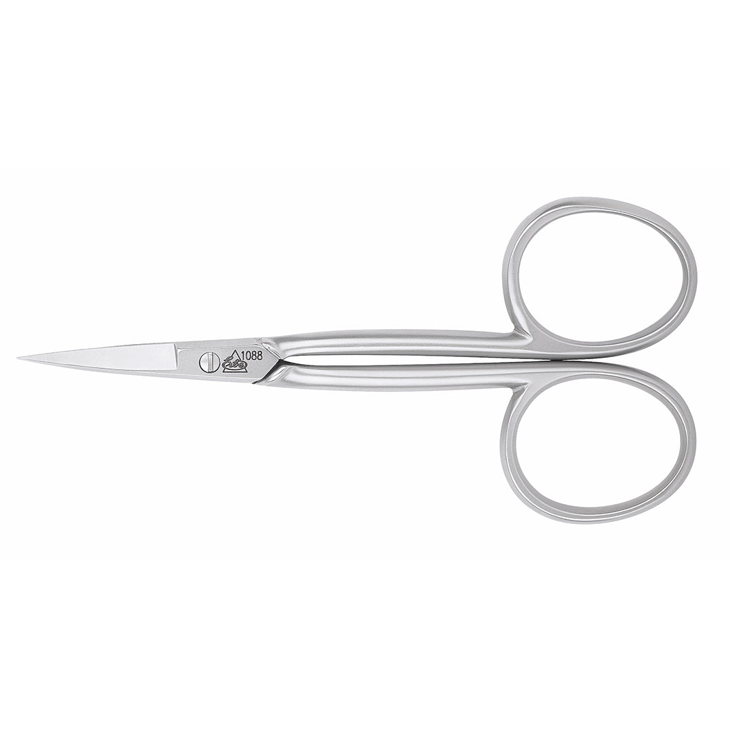 Hautschere "Premium" 9cm Inox, Runder Halm