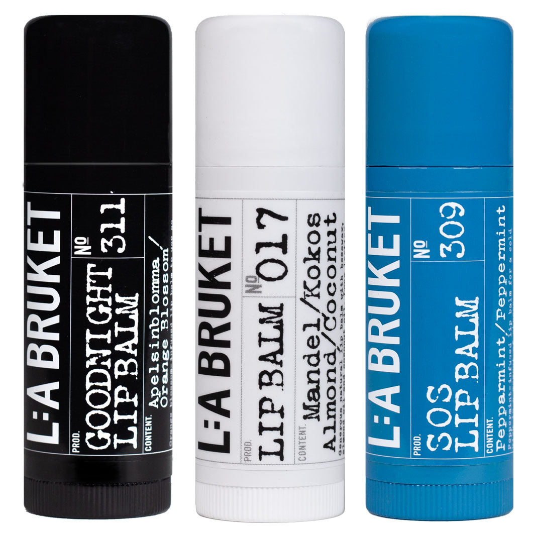 Wellbeing Lip Balm Trio