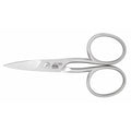 Nagelschere "Premium" 9cm Inox, Mikrozahnung, Runder Halm, Eingeschliffen