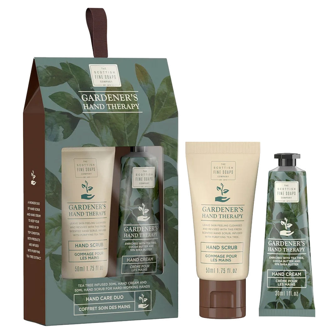 GARDENER'S HAND THERAPY, Hand Care Duo Gift Set (1x30ml & 1x50ml Tube)