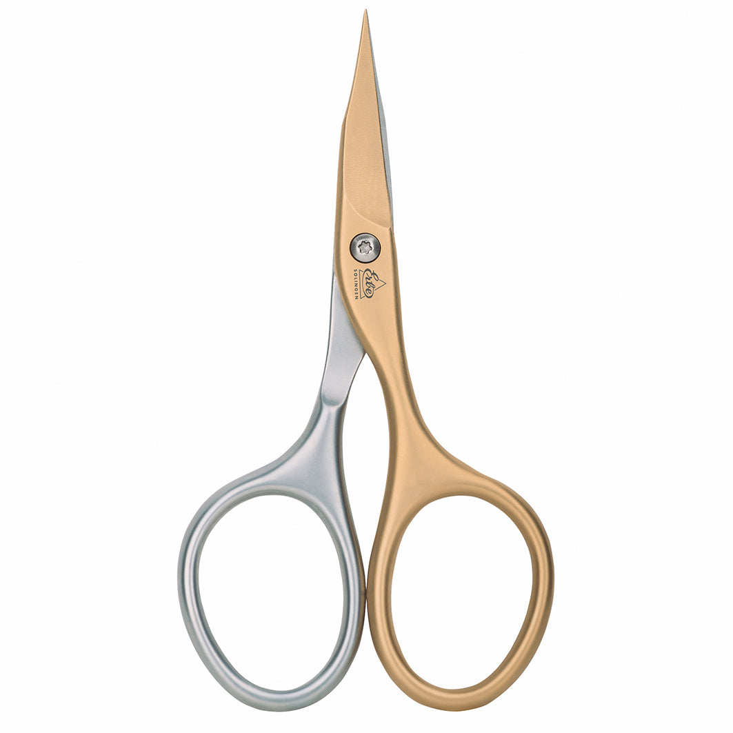 Nagelschere Selbstschärfend, Rostfrei, Gold/Silber