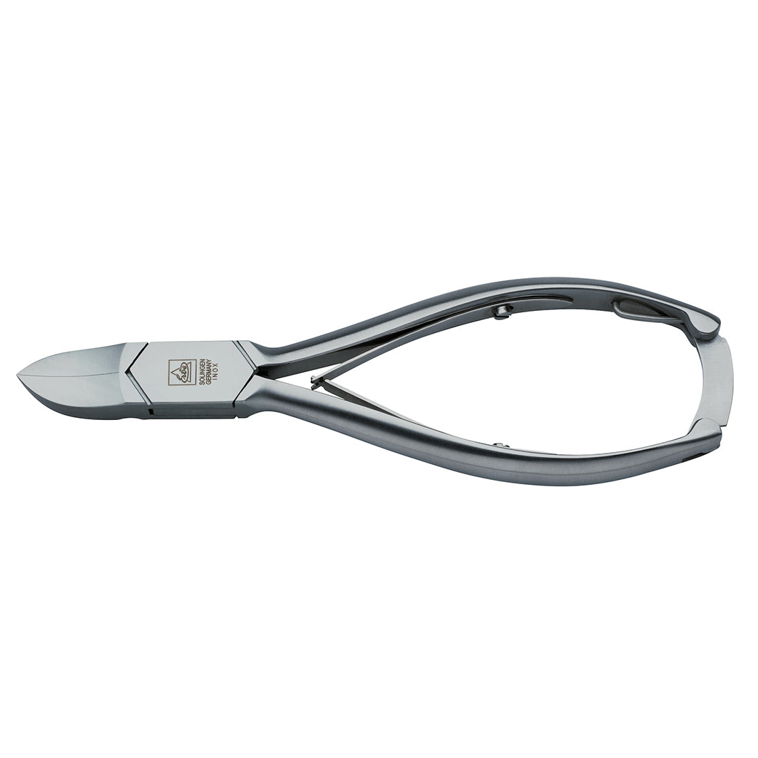 Nagelzange Rostfrei 14,5cm Durchgesteckt, Kariert