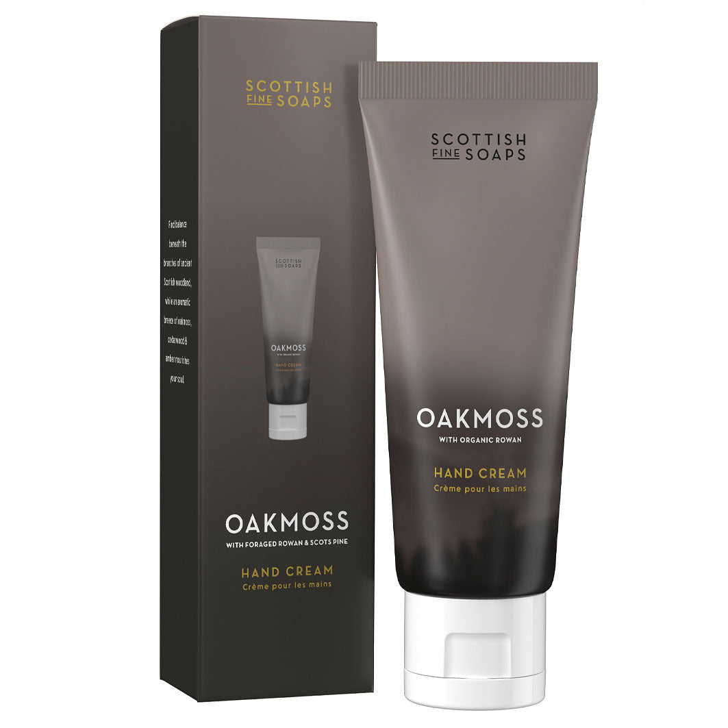 Oakmoss Hand Cream 75ml Tube in Carton