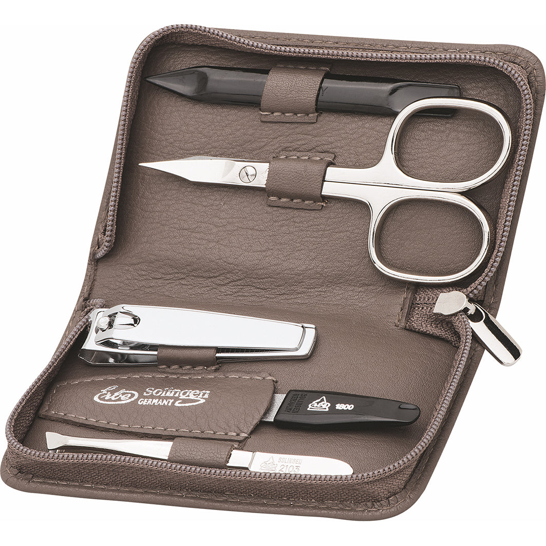 Manicure Etui Rv Taupe, 5-Tlg