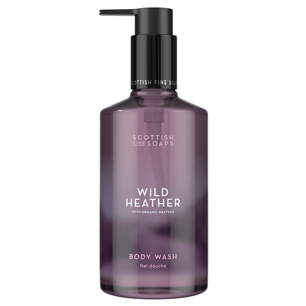 Wild Heather Body Wash 300ml Pump Bottle