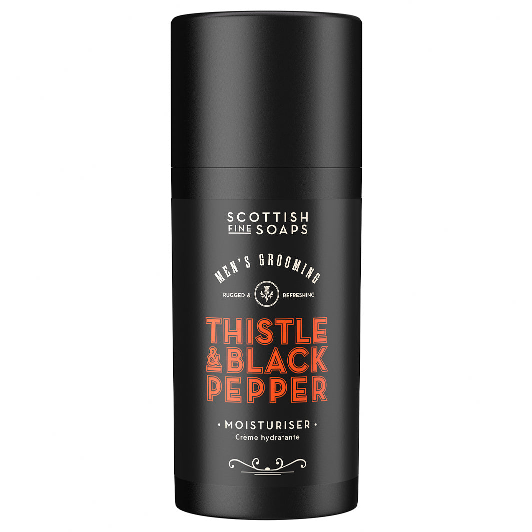 Men's Grooming Thistle & Black Pepper Moisturiser 100ml
