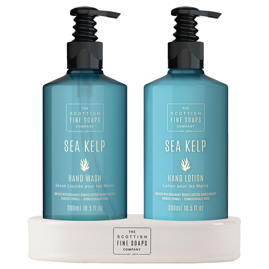 SEA KELP Marina Spa Hand Pflege Set 2x300ml Pumpflaschen