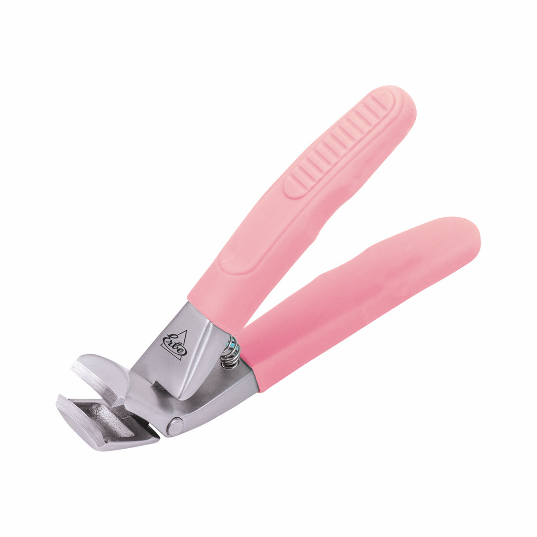 Nagelknipser Soft Grip Rosa Inox 8,5cm