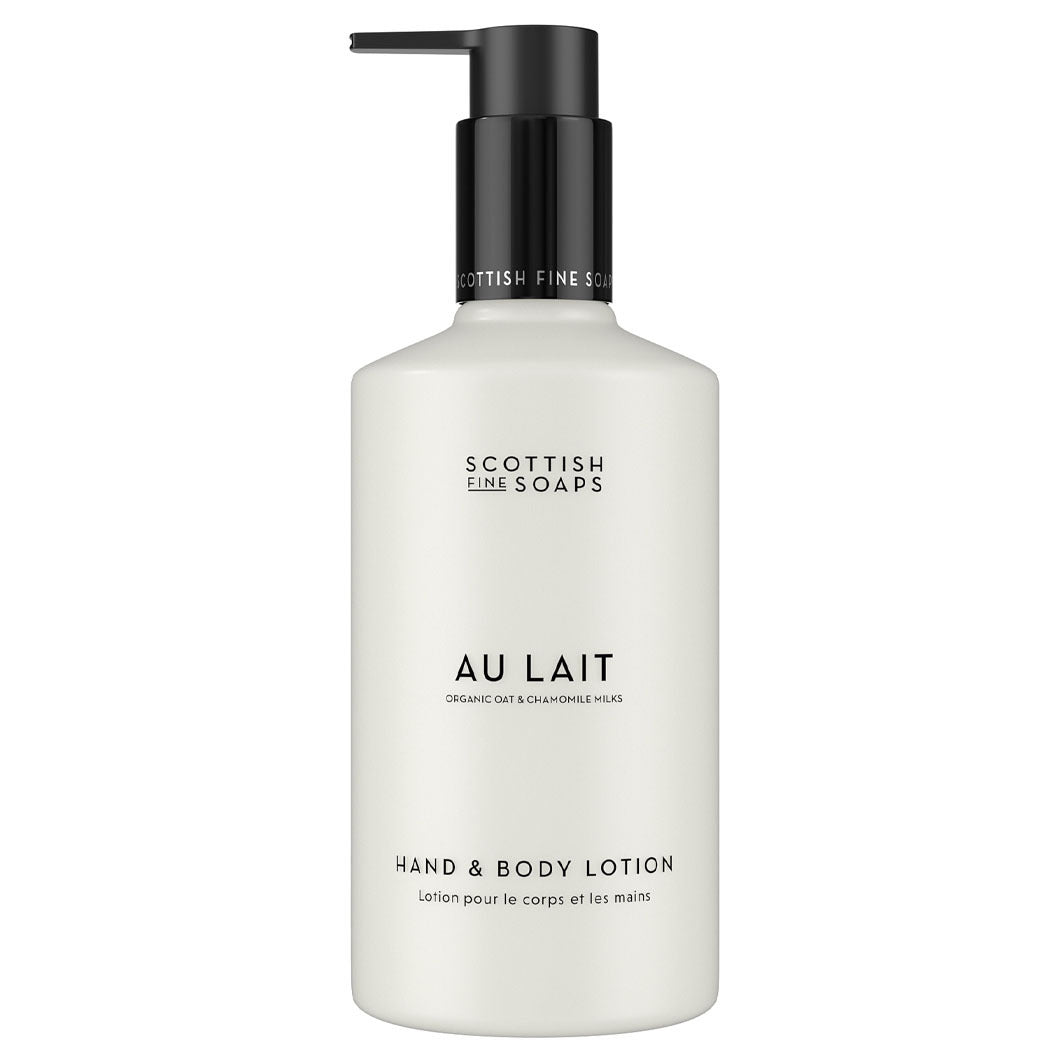 Au Lait Hand & Body Lotion 300ml Pump Bottle