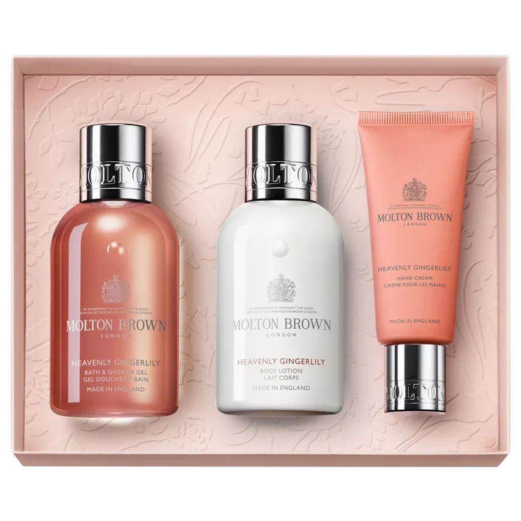 Heavenly Gingerlily Travel Body & Hand Gift Set
