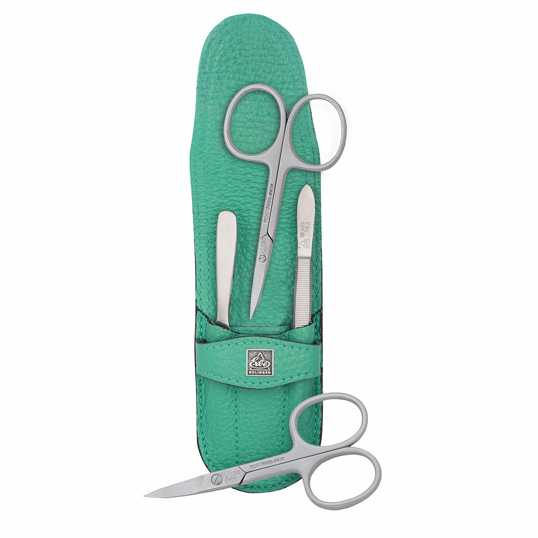 Manicure Stecketui Inox Hellgrün Nagel- & Hautschere, Serie "Piemont"