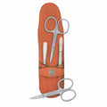 Manicure Stecketui Inox Orange Nagel- & Hautschere, Serie "Piemont"