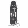 Manicure Stecketui Inox Schwarz Nagel- & Hautschere, Serie "Piemont"