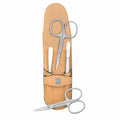 Manicure Stecketui Inox Peach 4-Tlg Nagel- & Hautschere, Serie "Piemont" Limited Editon