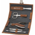 Manicure Wickeletui Inox Cognac