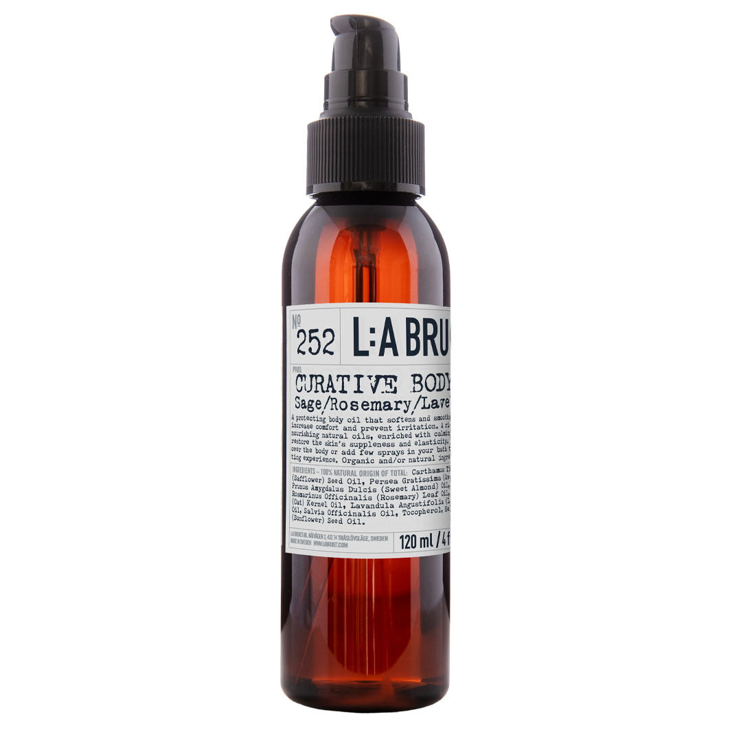 No. 252 Curative Body Oil Sage/Rosmary/Lavender CosN