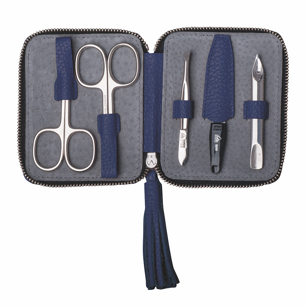Manicure Rv-Etui Dunkelblau 5-Tlg Serie "Tivoli"