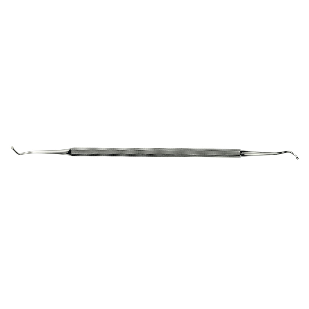 Doppelinstrument Rostfrei 17cm Scharfer Löffel