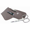 Manicure Taschenetui Taupe Blisterverpackung