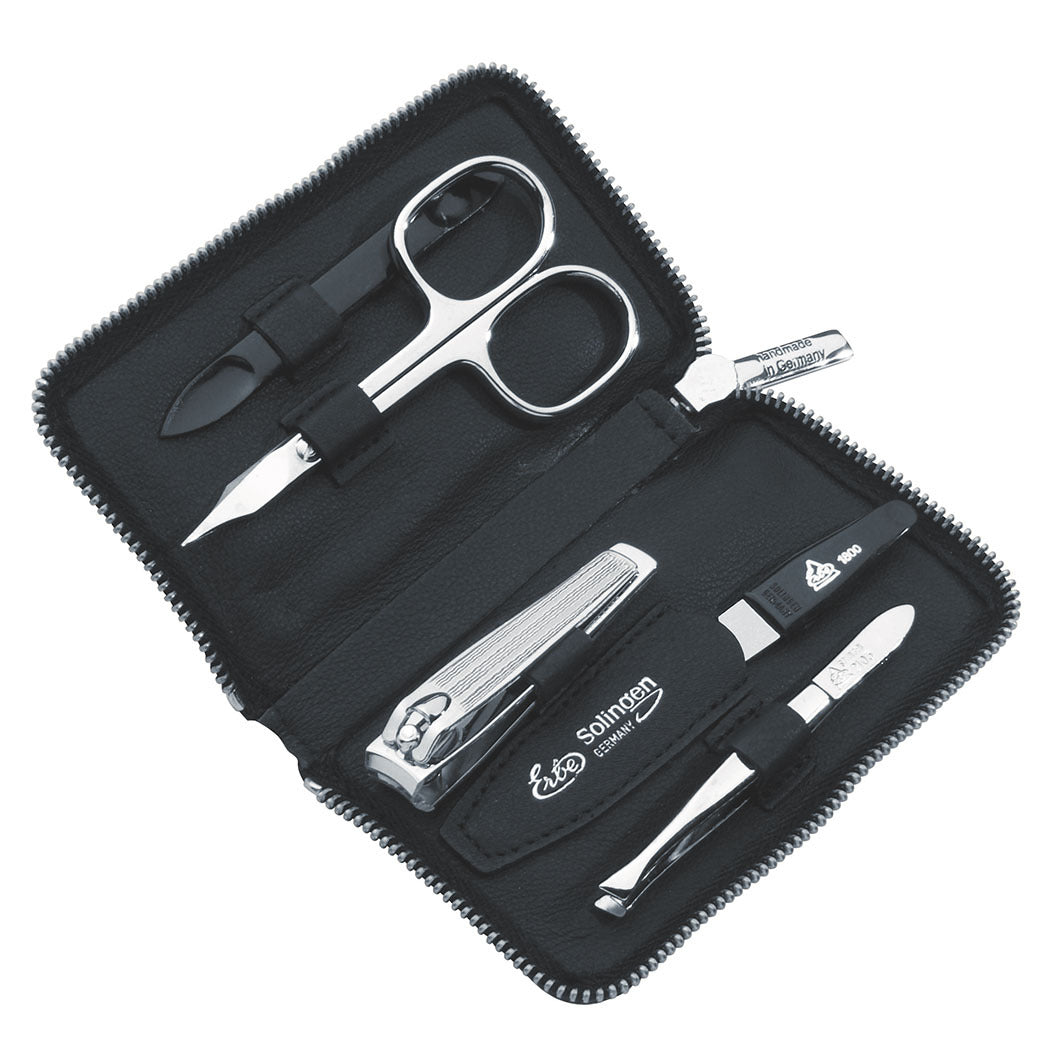 Manicure Rv-Etui Schwarz 5-Tlg