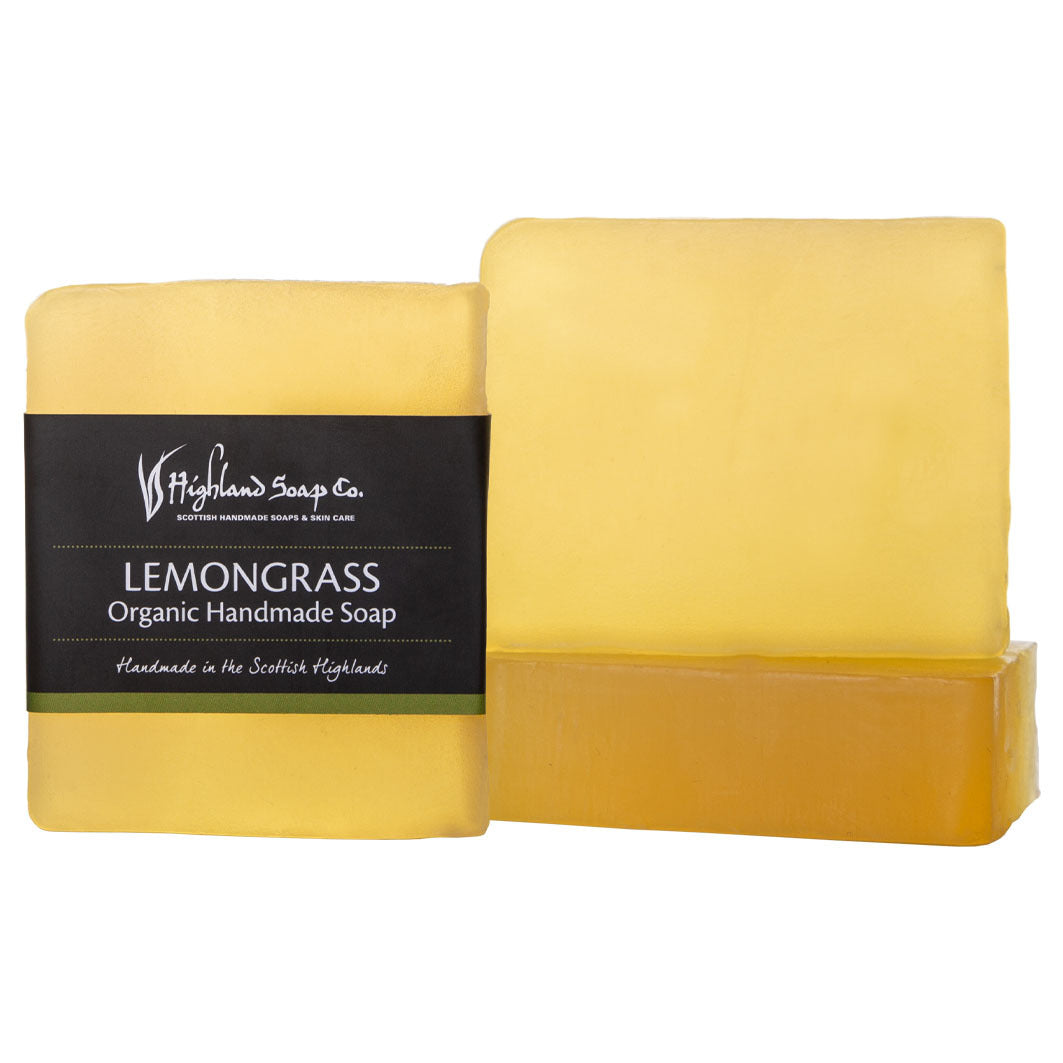 Organic Glycerine Soap Lemongrass Handmade 150g