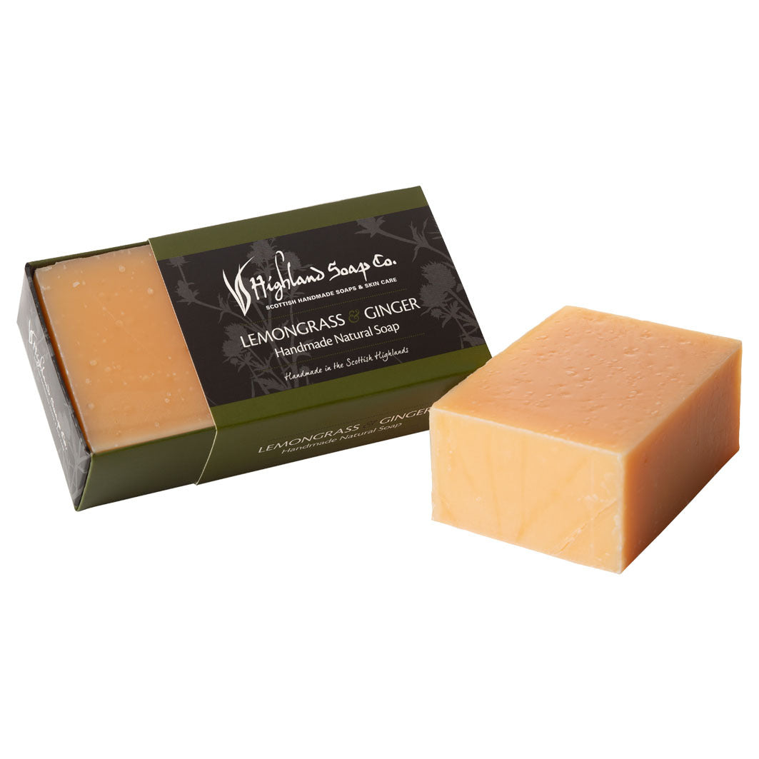 Naturseife Lemongrass & Ginger Handmade 190g